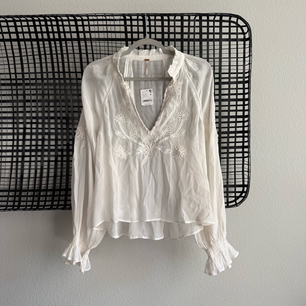 Free people Bali Dragon Lily Blouse